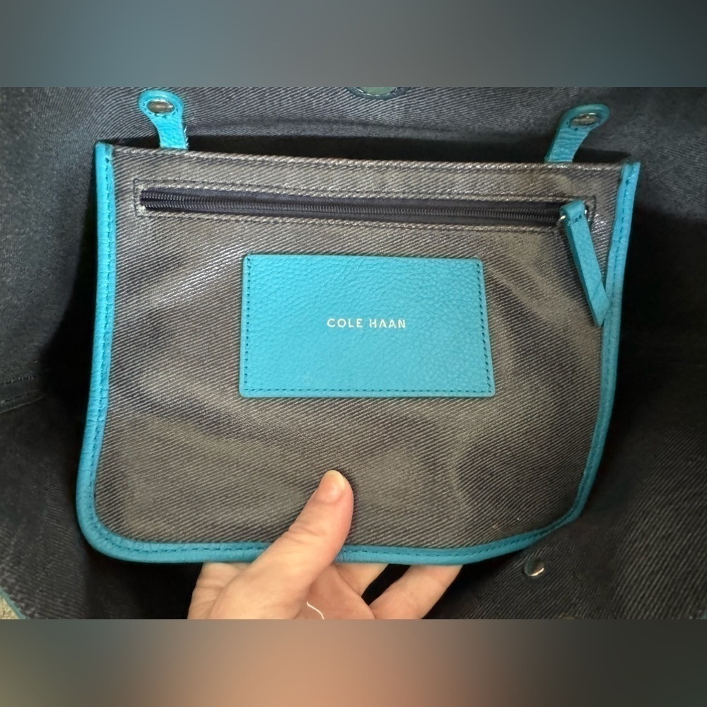 Cole Haan Beckett Leather Tote - Picture 8 of 8